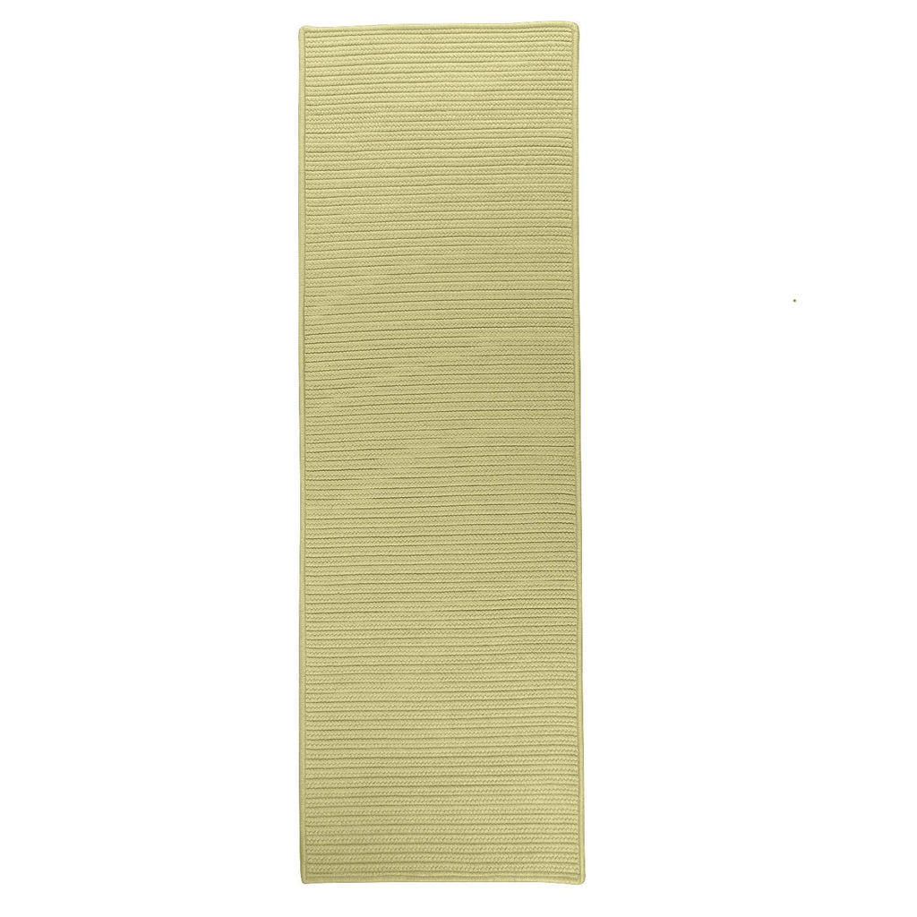colonial mills reversible flat braid rt66 sprout green rug