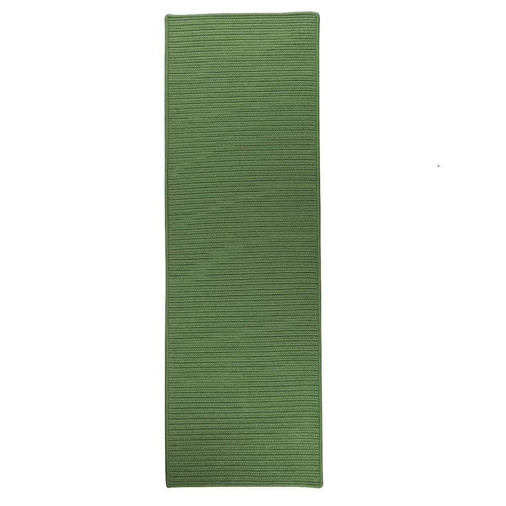 colonial mills reversible flat braid rt68 moss green rug