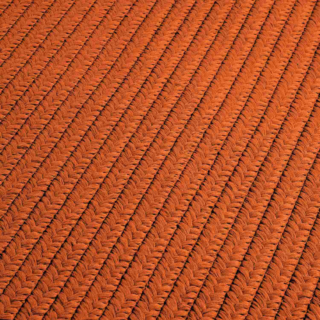 colonial mills reversible flat braid rt74 rust rug