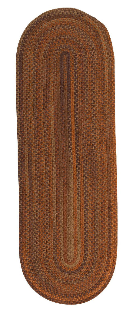 colonial mills rustica ru70 audubon russet rug