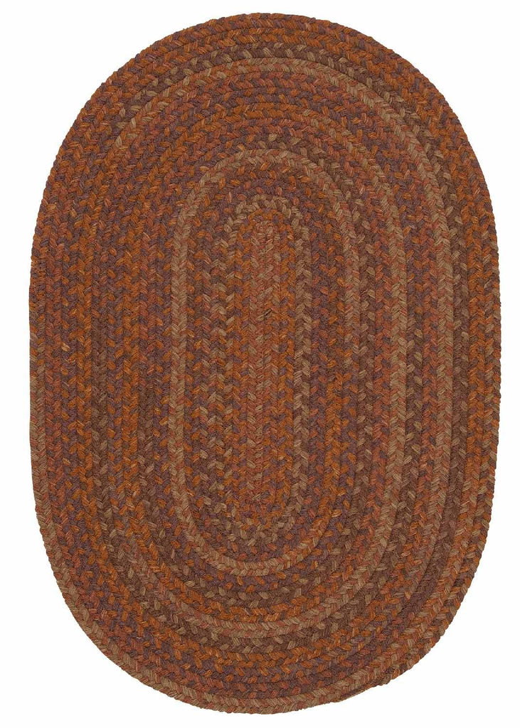 colonial mills rustica ru70 audubon russet rug