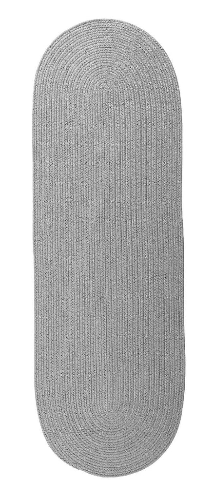 colonial mills reversible flat braid rv43 ash rug