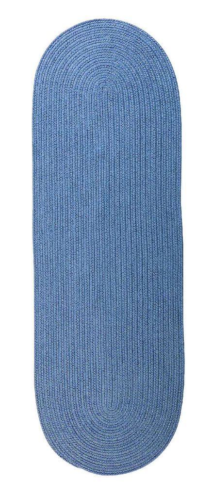 colonial mills reversible flat braid rv55 oasis blue rug