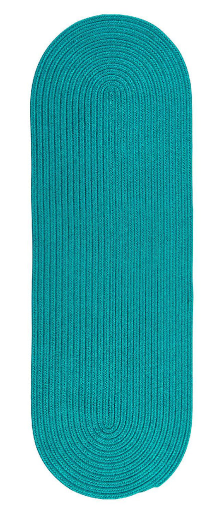 colonial mills reversible flat braid rv56 aqua rug