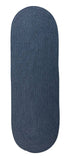 colonial mills reversible flat braid rv57 cobalt blue rug