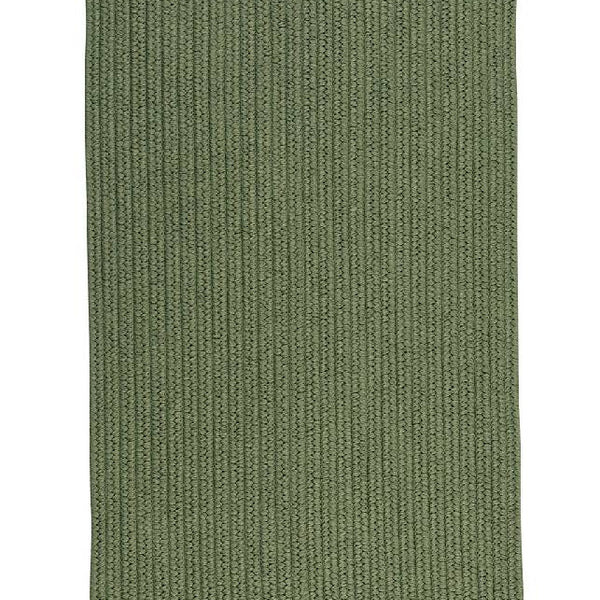 colonial mills reversible flat braid rv69 moss green rug