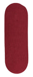 colonial mills reversible flat braid rv72 red rug