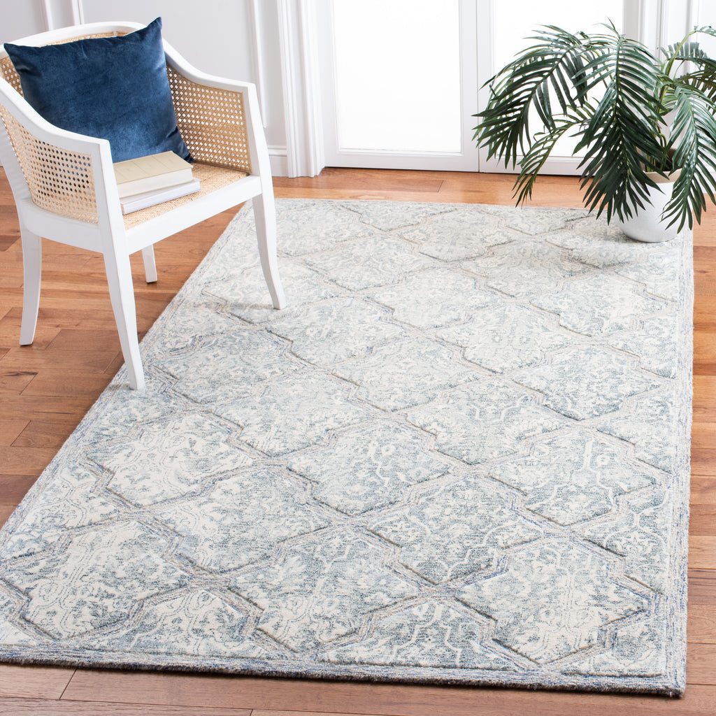 Safavieh Clearance Restoration Vintage RVT116M Blue Rug