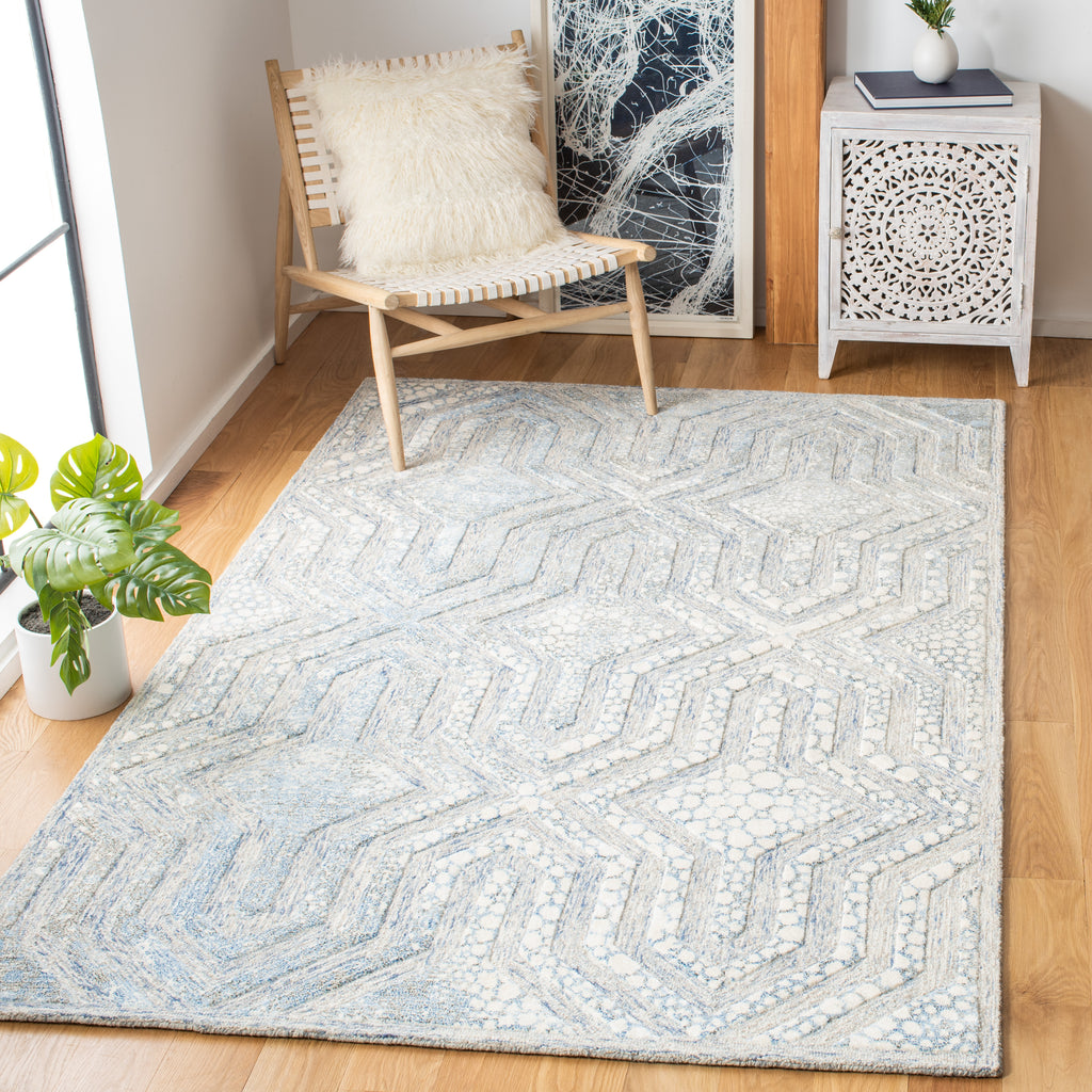 Safavieh Clearance Restoration Vintage RVT119M Blue Rug