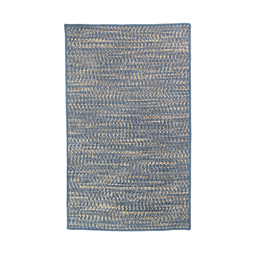 colonial mills monterey wool tweed natural ry59 blue rug