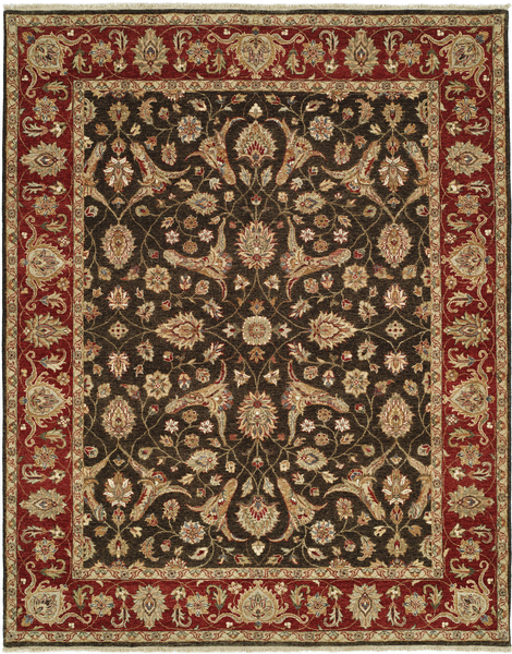 Shalom Brothers Royal Zeigler RZMSL06 Black Rug