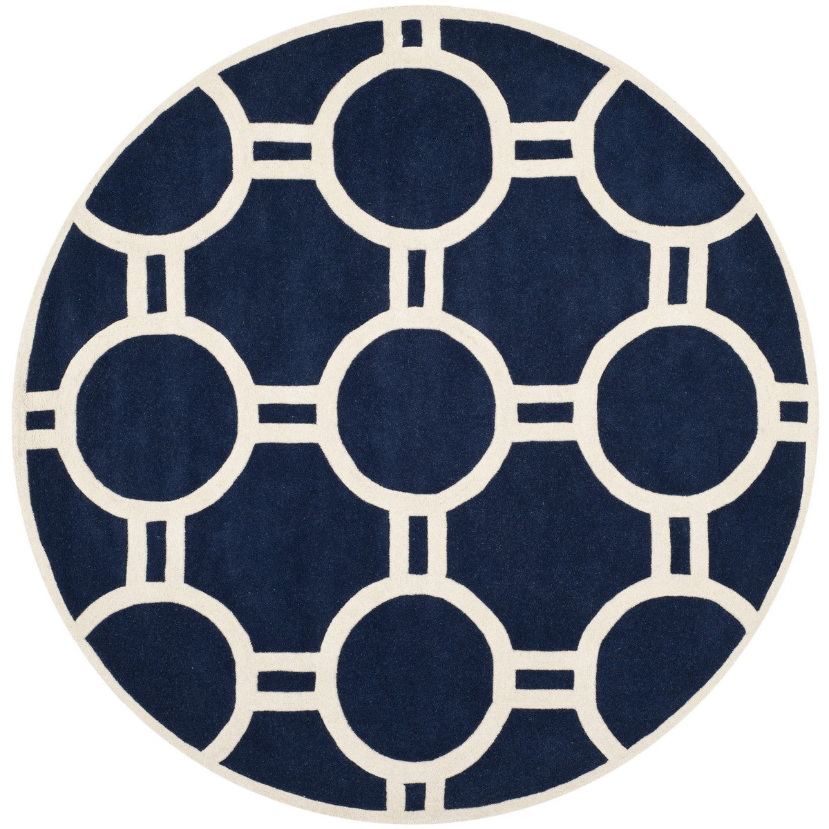 Safavieh Clearance Chatham CHT739C Navy Rug
