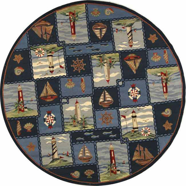 Safavieh Clearance Chelsea HK267A Blue Rug