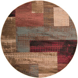 Oval Surya Riley Beige Rug | Geometrical Rugs | Rugs Done Right