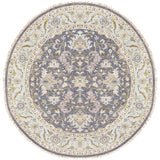 Surya Rug Co. Zeus Charcoal Rug | Round Rugs | Rugs Done Right 