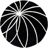 Livabliss Forum FM-7072 Black Rug