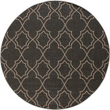 Oval Surya Rug Co. Alfresco  Black Rug | Geometric Rugs | Rugs Done Right 
