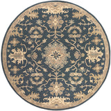 Surya Rug Co. Caesar Navy Rug | Round Rugs | Rugs Done Right 