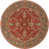 Surya Rug Co. Caesar Russett Rug | Round Rugs | Rugs Done Right 