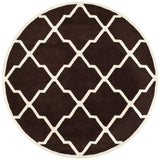Safavieh Clearance Chatham CHT735R Dark Brown Rug