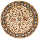 Oval Surya Rug Co. Caesar Ivory Rug | Geometric Rugs | Rugs Done Right 
