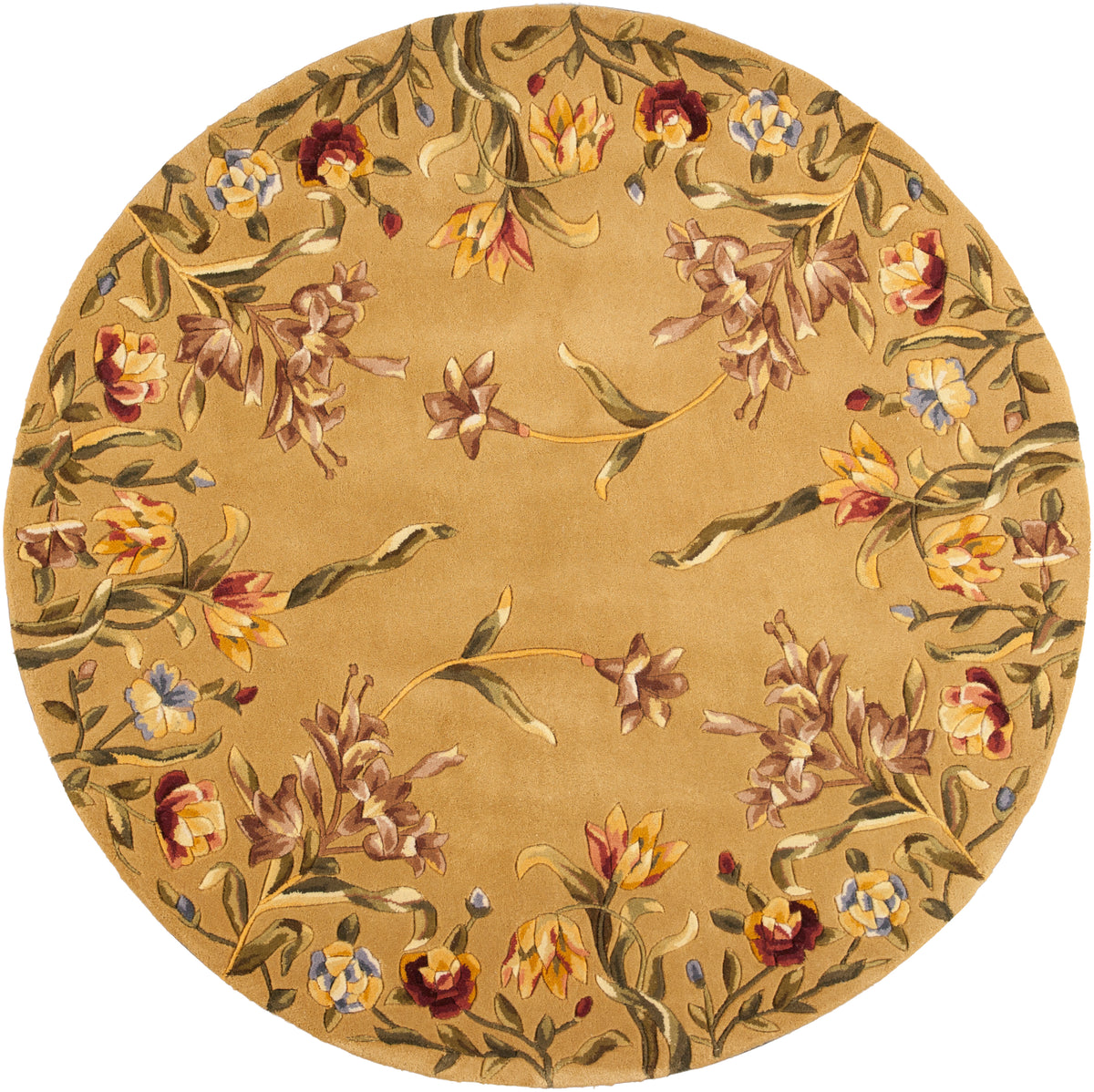 Kas Clearance Emerald 9080 Gold Rug