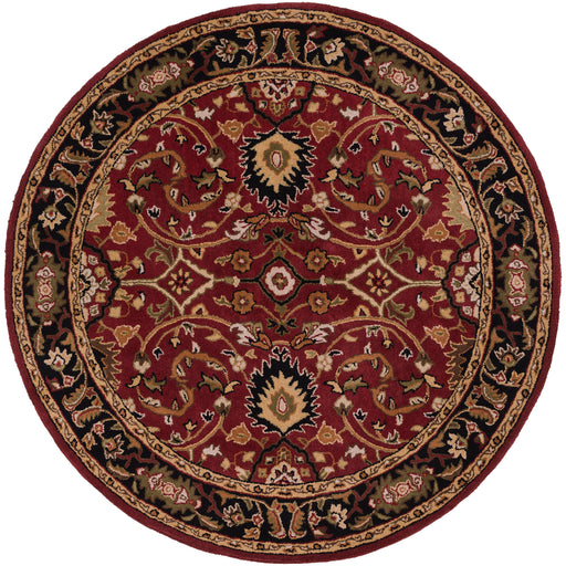 Hand Tufted Surya Rug Co. Caesar  Red Rug | Red Rugs | Rugs Done Right 