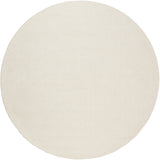 Oval Surya Rug Co. Mystique Ivory Rug | Ivory Rugs | Rugs Done Right