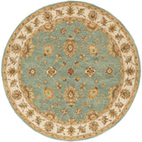 Oval Surya Rug Co. Middleton II  Teal Rug | Floral Rugs | Rugs Done Right 