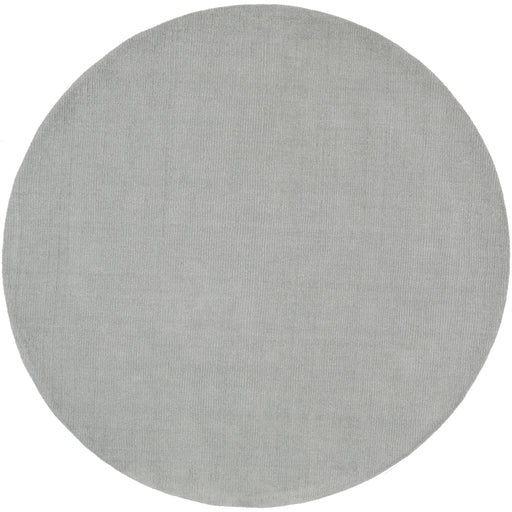 Surya Rug Co. Mystique Ash Grey Rug | Round Rugs | Rugs Done Right 