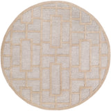 Surya Rug Co. Arise Light Grey Rug | Round Rugs | Rugs Done Right 