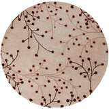 Oval Surya Athena Ivory Rug | Floral Rugs | Rugs Done Right