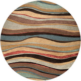 Oval Surya Rug Co. Artist's Studio Multi Rug | Geometrical Rugs | Rugs Done Right 