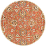 Surya Rug Co. Caesar Rust Rug | Round Rugs | Rugs Done Right 