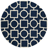 Safavieh Clearance Chatham CHT737C Navy Rug