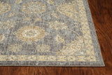 kas oriental ria 6822 slate grey rug