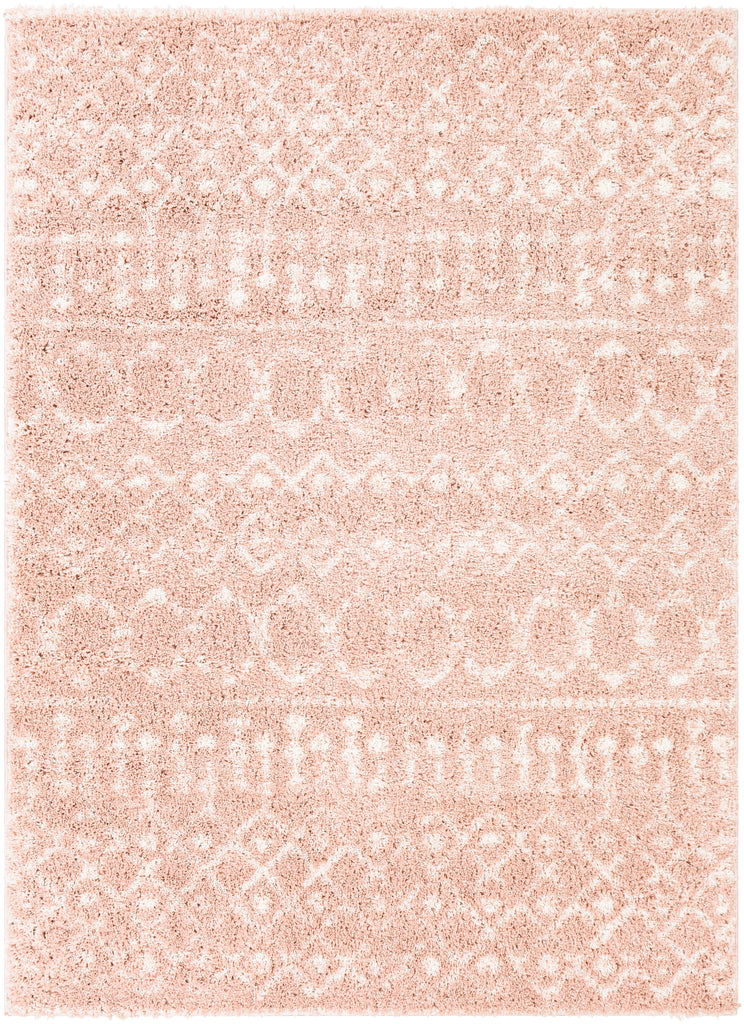 Surya Rug Co. Aliyah Shag Blush Rug | Rugs Done Right | Blush Rugs 