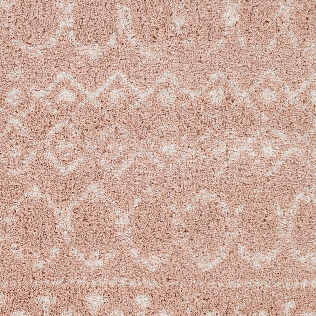 Surya Rug Co. Aliyah Shag Blush Rug | Rugs Done Right | Blush Rugs 