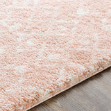 Surya Rug Co. Aliyah Shag Blush Rug | Rugs Done Right | Global Inspired Rugs 