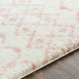 surya rug co aliyah shag alh 2301 cream rug