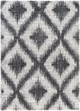 surya rug co aliyah shag alh 2310 light gray rug