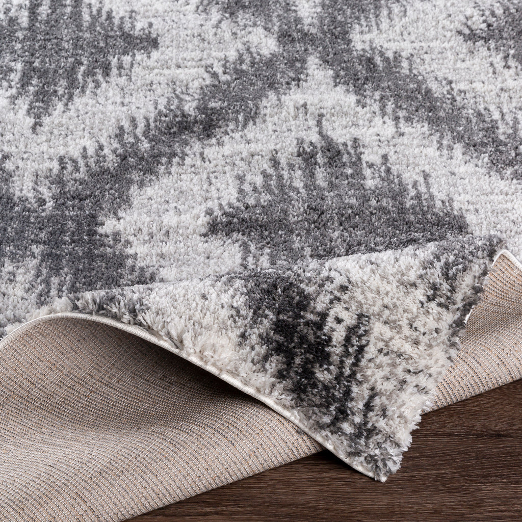 surya rug co aliyah shag alh 2310 light gray rug