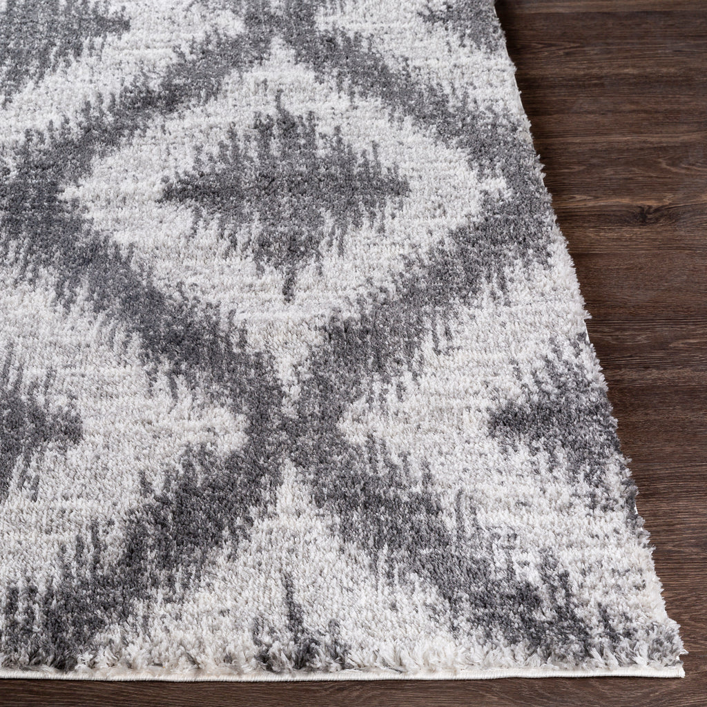 surya rug co aliyah shag alh 2310 light gray rug