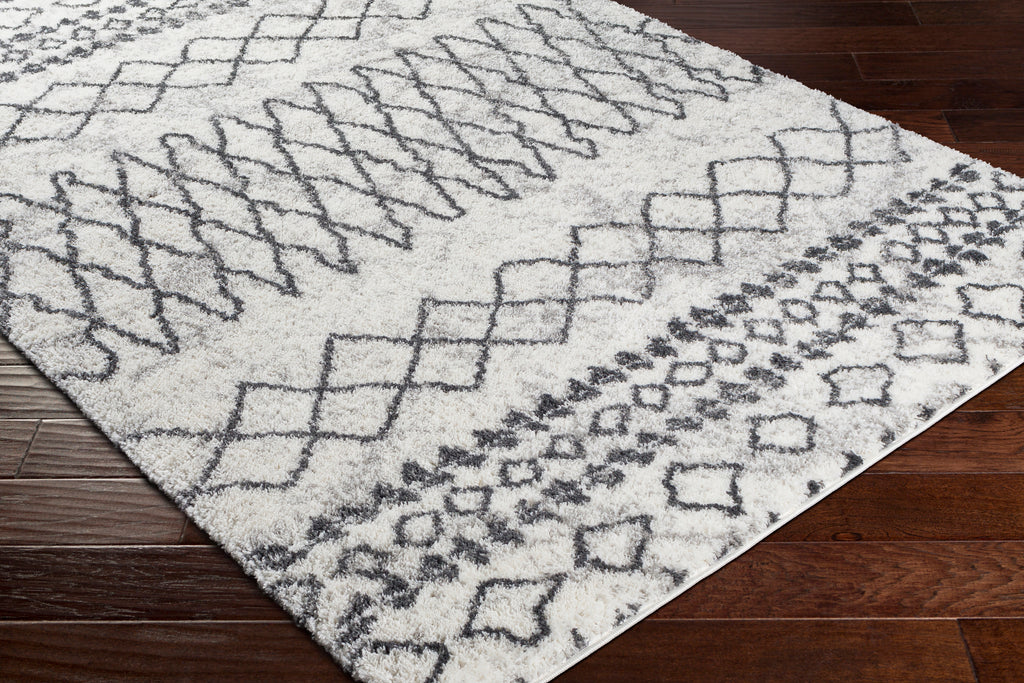 surya rug co aliyah shag alh 2311 medium gray rug