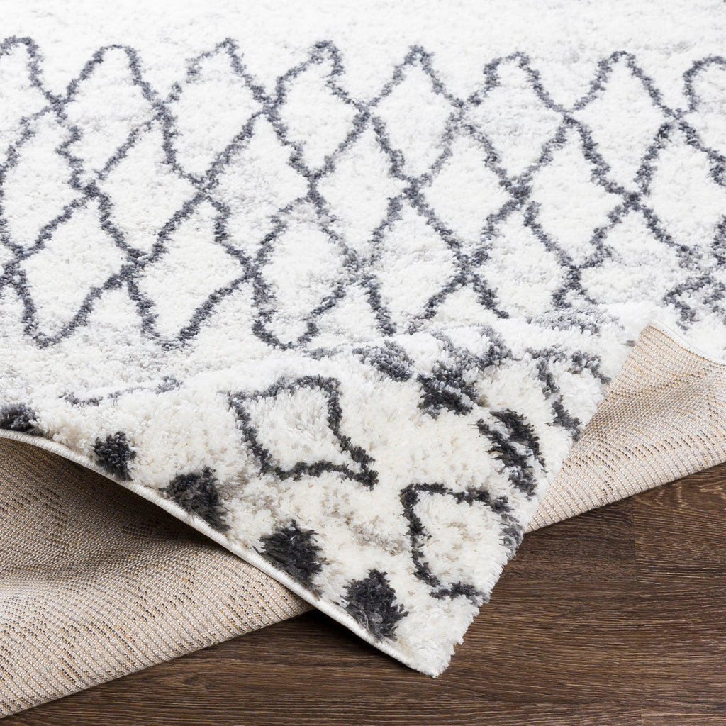 surya rug co aliyah shag alh 2311 medium gray rug