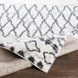 surya rug co aliyah shag alh 2311 medium gray rug