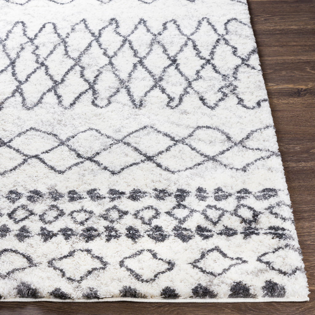 surya rug co aliyah shag alh 2311 medium gray rug