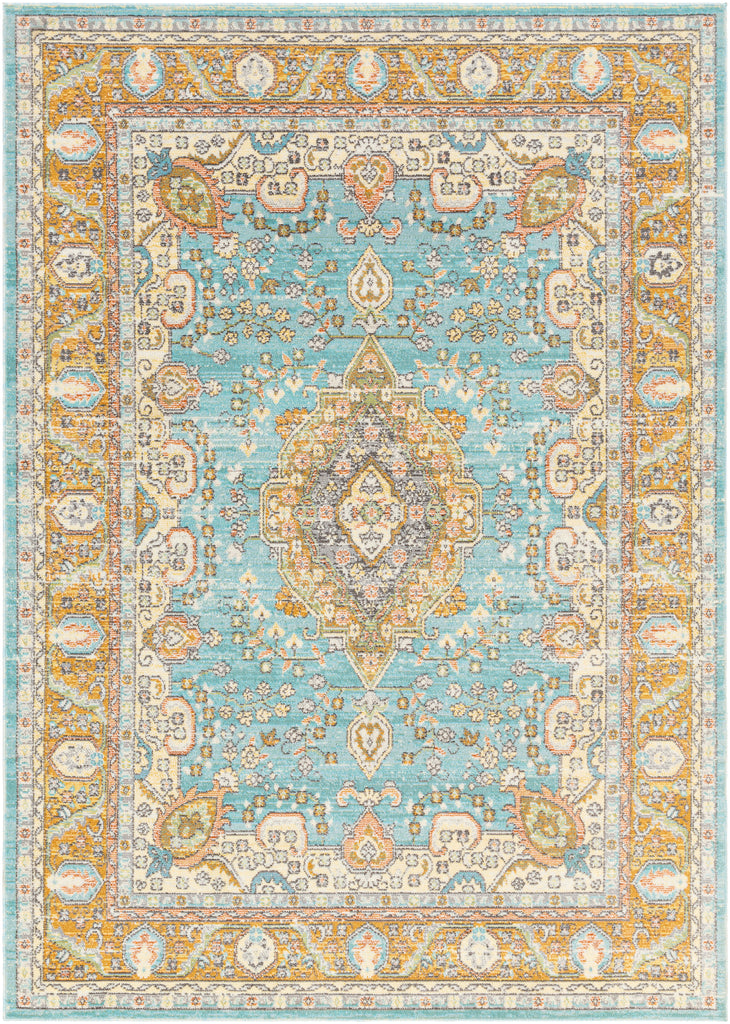Surya Rug Co. Bodrum Aqua Rug | Aqua Rugs | Rugs Done Right