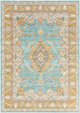 Surya Rug Co. Bodrum Aqua Rug | Aqua Rugs | Rugs Done Right