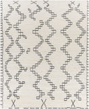 surya beni ourain bon 2301 cream rug